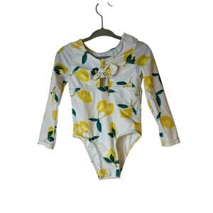 JESSICA SIMPSON Girl’s One Piece RashGuard Swim Suit / Size: 24 Months